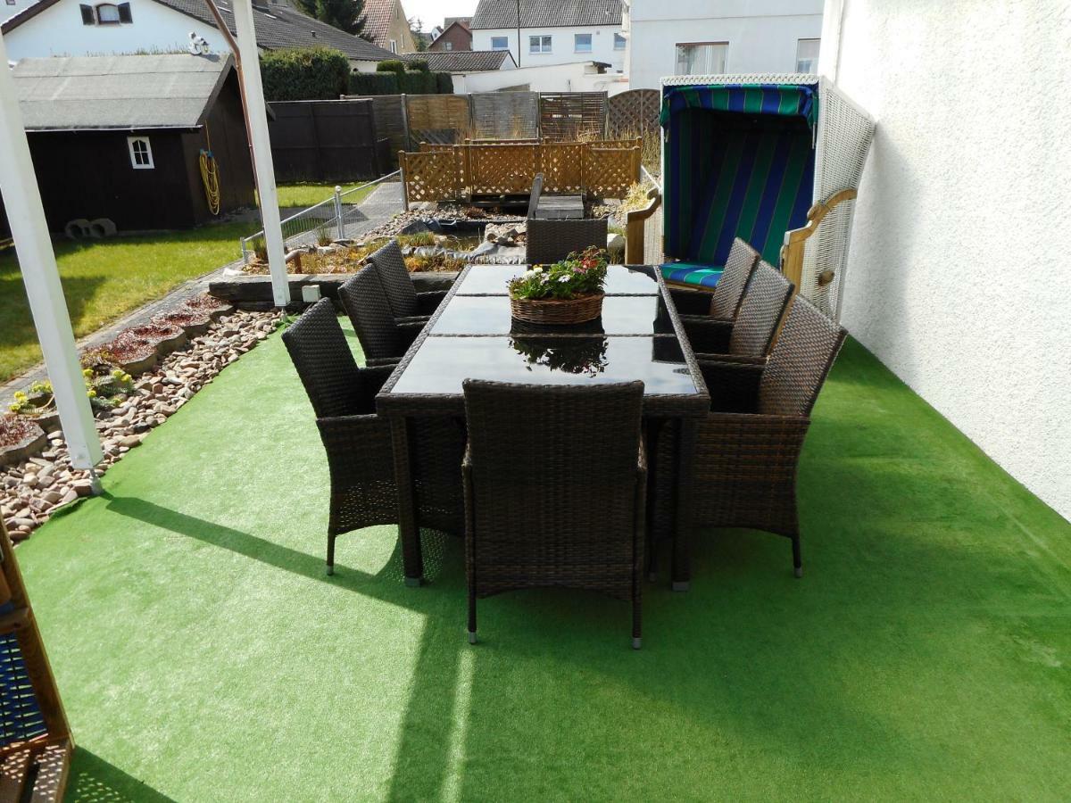 Modernes Ferienhaus Der Besonderen Art Mit Garten Lohne  Exteriér fotografie