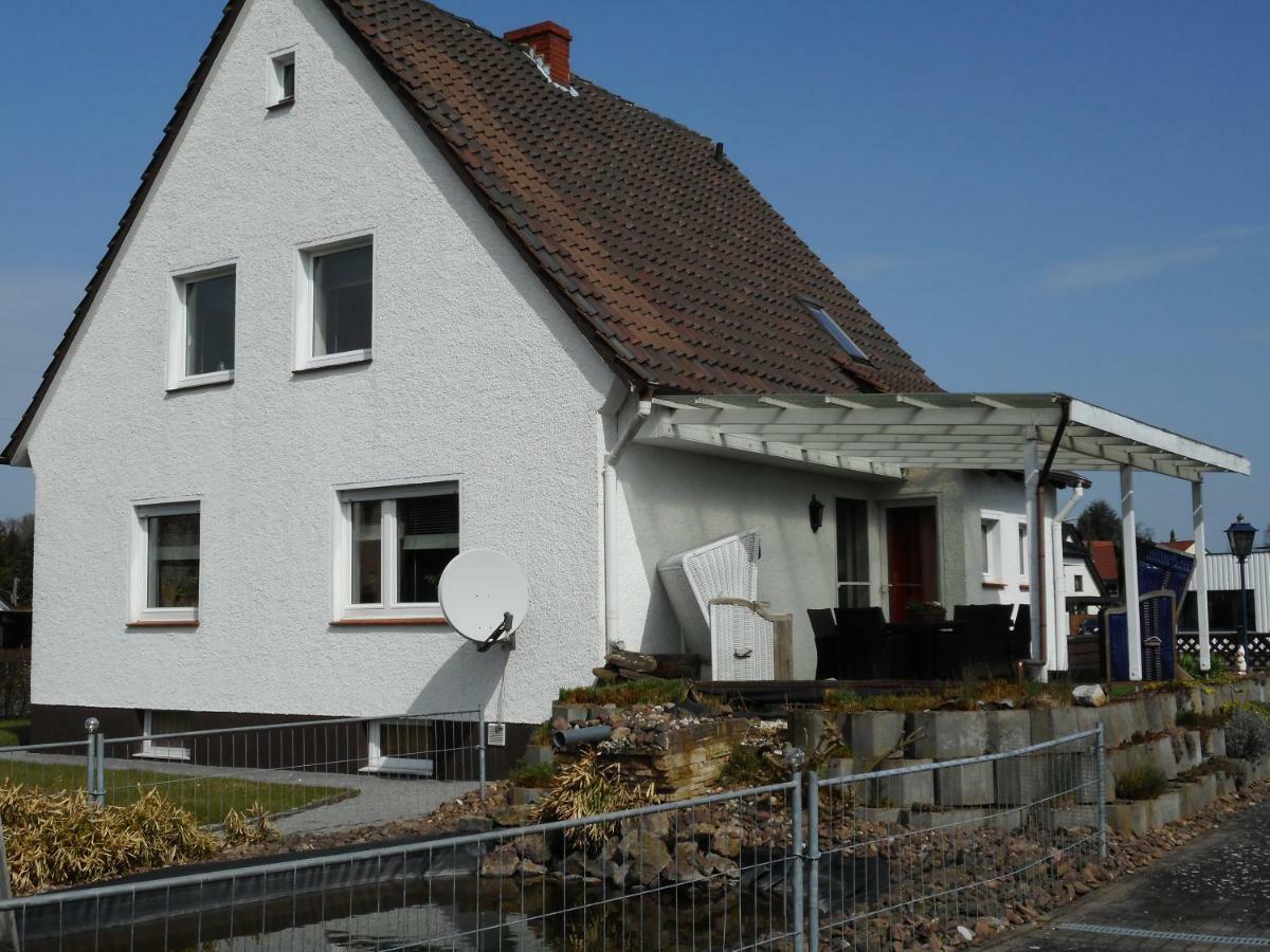 Modernes Ferienhaus Der Besonderen Art Mit Garten Lohne  Exteriér fotografie